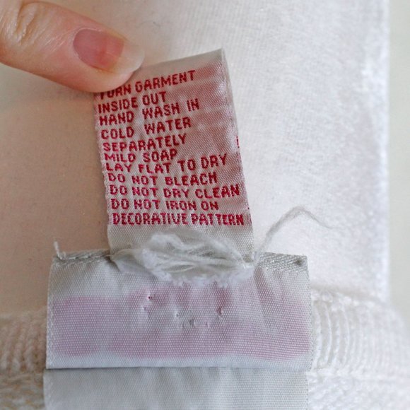 Crystal Kobe vintage 90s white Christmas snowflake sweater cardigan - Picture 8 of 8